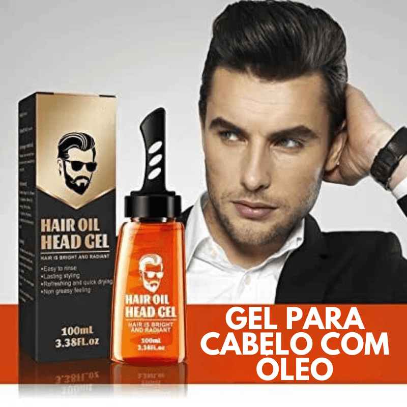 Pente com gel modelador de único uso