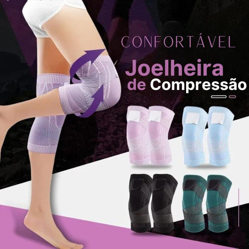 Manga de compressão de joelho-Melhor joelheira 2024