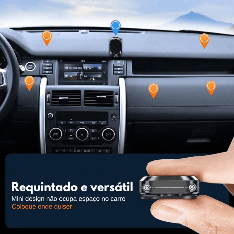 Promoção de último dia com 75% de desconto - Suporte magnético dobrável para telefone para carro