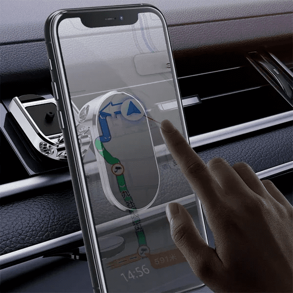 Promoção de último dia com 75% de desconto - Suporte magnético dobrável para telefone para carro