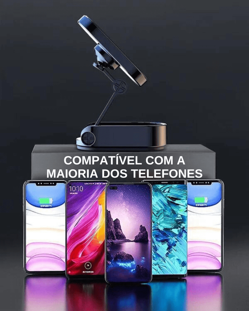 Promoção de último dia com 75% de desconto - Suporte magnético dobrável para telefone para carro