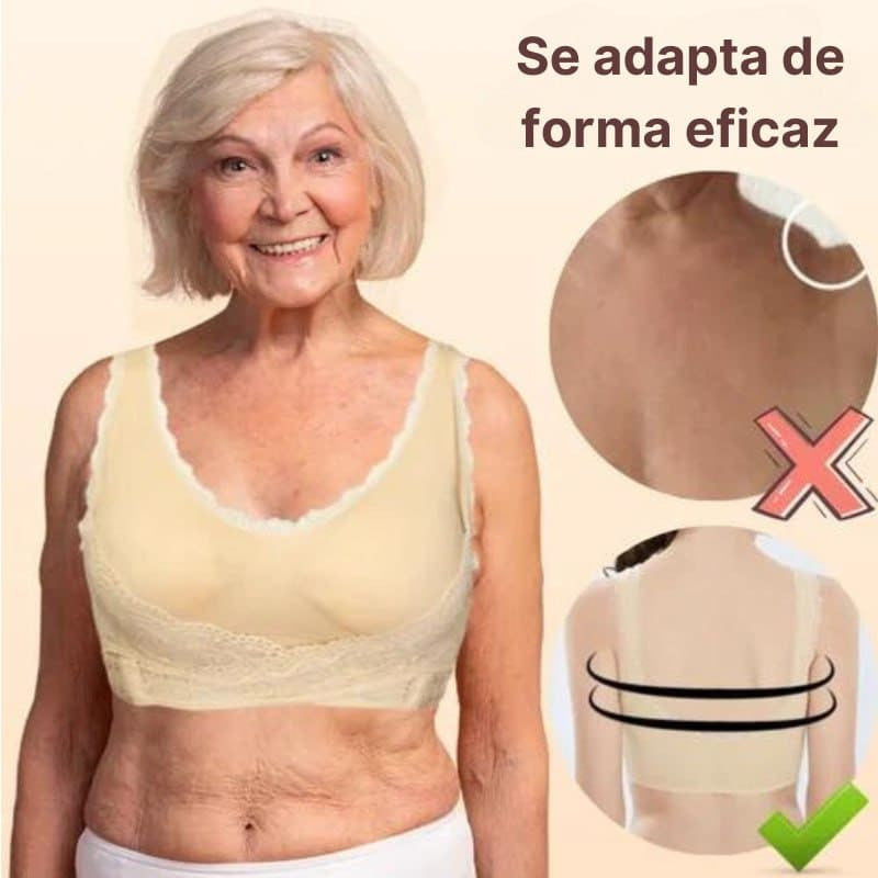 PROMOÇÃO DE ÚLTIMO DIA 49% – Sutiã confortável com espartilho ajustável frontal cruzado com fivela lateral sutiãs de renda