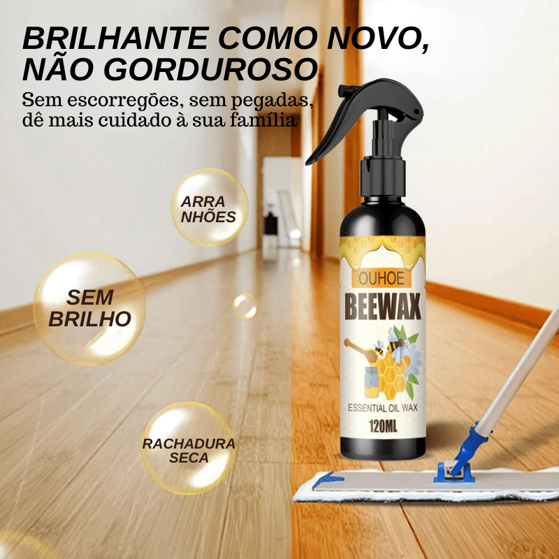 Renova Tudo - Spray de cera de abelha que restaura qualquer madeira