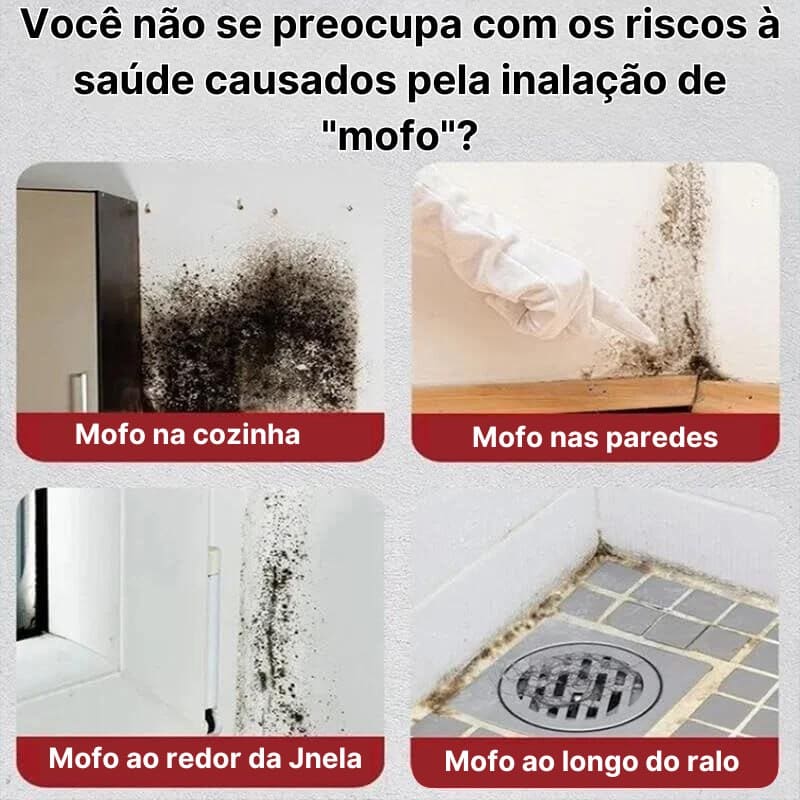 Spray removedor de mofo